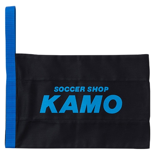 KAMOオリジナル シューズケース 黒×黒×黒×青