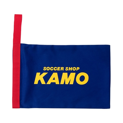 ジュニア KAMOオリジナル シューズケース 青×黄