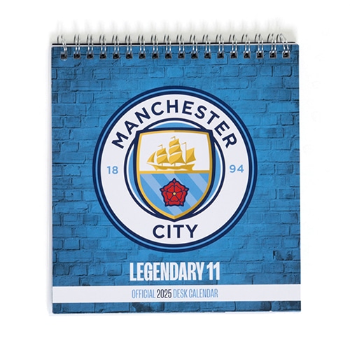 2025 マンチェスター・シティ 卓上カレンダー