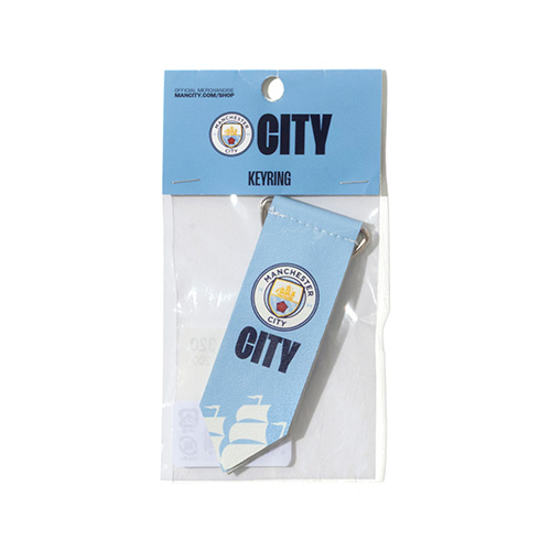 マンチェスター・シティ ペナント風キーホルダー