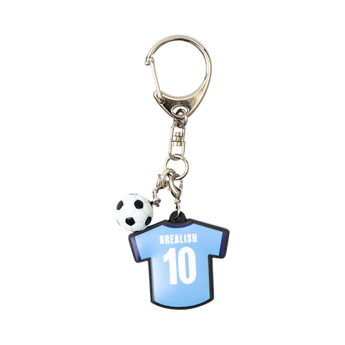 マンチェスター・シティ ユニ型ラバーキーホルダー #10 GREALISH