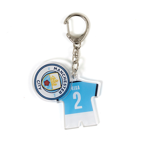 マンチェスター・シティ アクリル2連チャーム #2 清水 梨紗