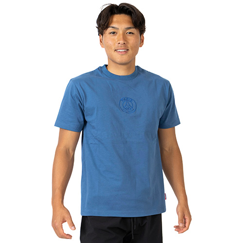 パリSG EMB CIRCLE & WORD LOGO TEE