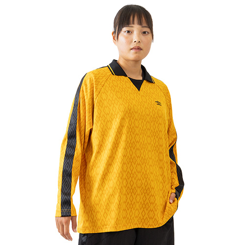AWAY DAYS ジャガード長袖プラクティスシャツ