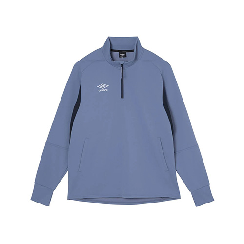 THE THIRD ウォームアップハーフジップトップ