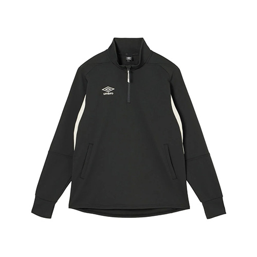 THE THIRD ウォームアップハーフジップトップ