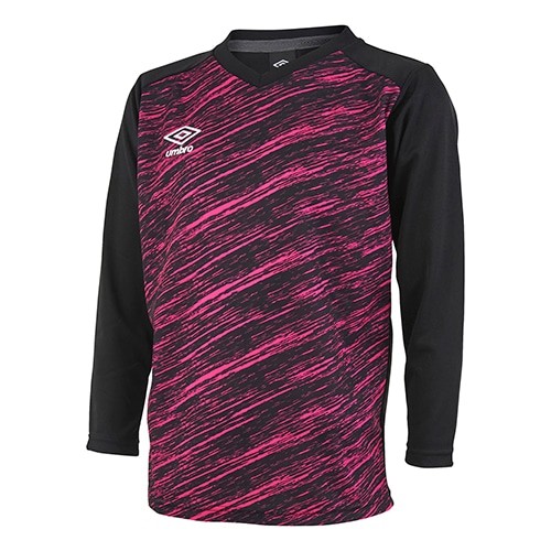 ジュニア グラフィック長袖プラクティスシャツ