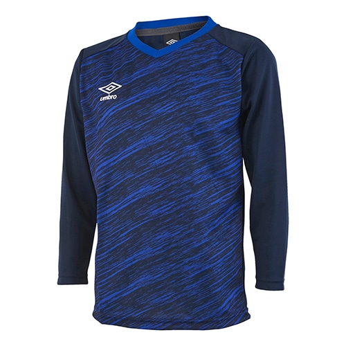 ジュニア グラフィック長袖プラクティスシャツ