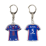 2025 FC東京 ユニフォーム型PVCキーホルダー #5 長友 佑都