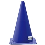 マーカーコーン中 青