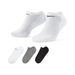 エブリデイ クッションド ノーショウ ソックス 3足組