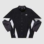 COLOR BLOCK STAND-NECK JACKET