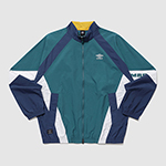 COLOR BLOCK STAND-NECK JACKET