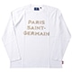 パリSG GLITTER PRINT 長袖Tシャツ