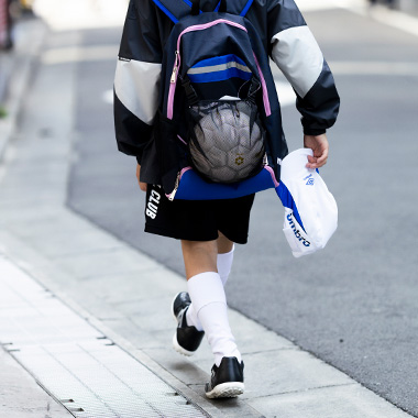 アンブロ「ジュニア フットボ－ルバックパック」