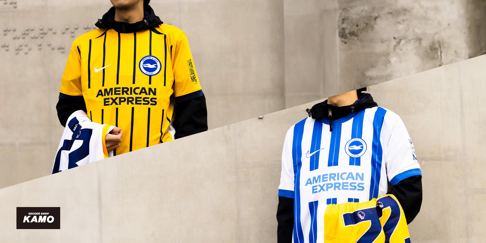 ブライトン＆ホーヴ・アルビオンFC 24-25シーズンモデル ユニフォーム