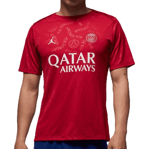 パリSG×ジョーダン 4th アカデミープロ プレマッチトップ