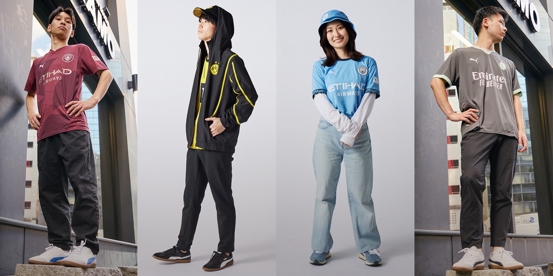 プーマ 海外クラブチーム スタッフスタイリング