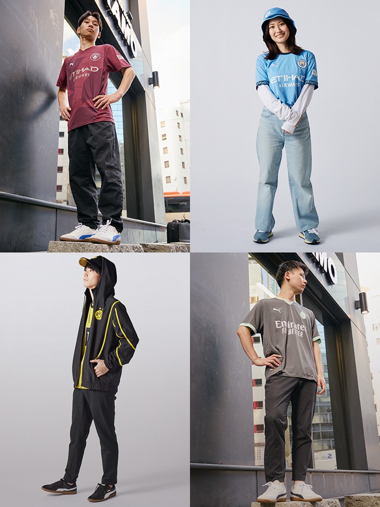 プーマ 海外クラブチーム スタッフスタイリング