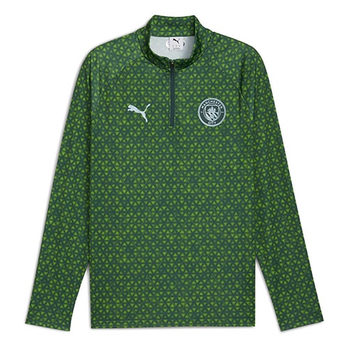 25-26 マンチェスター・シティ プレマッチ 1/4 ジップトップ