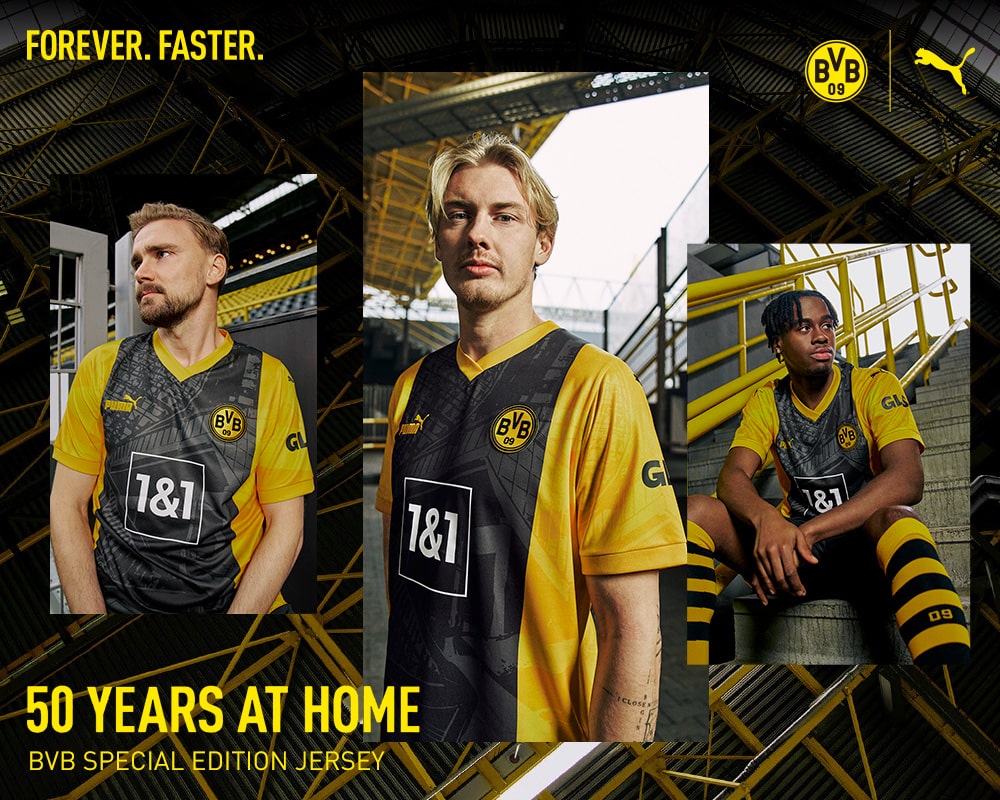 ドルトムント 50TH スペシャル エディション ユニフォーム