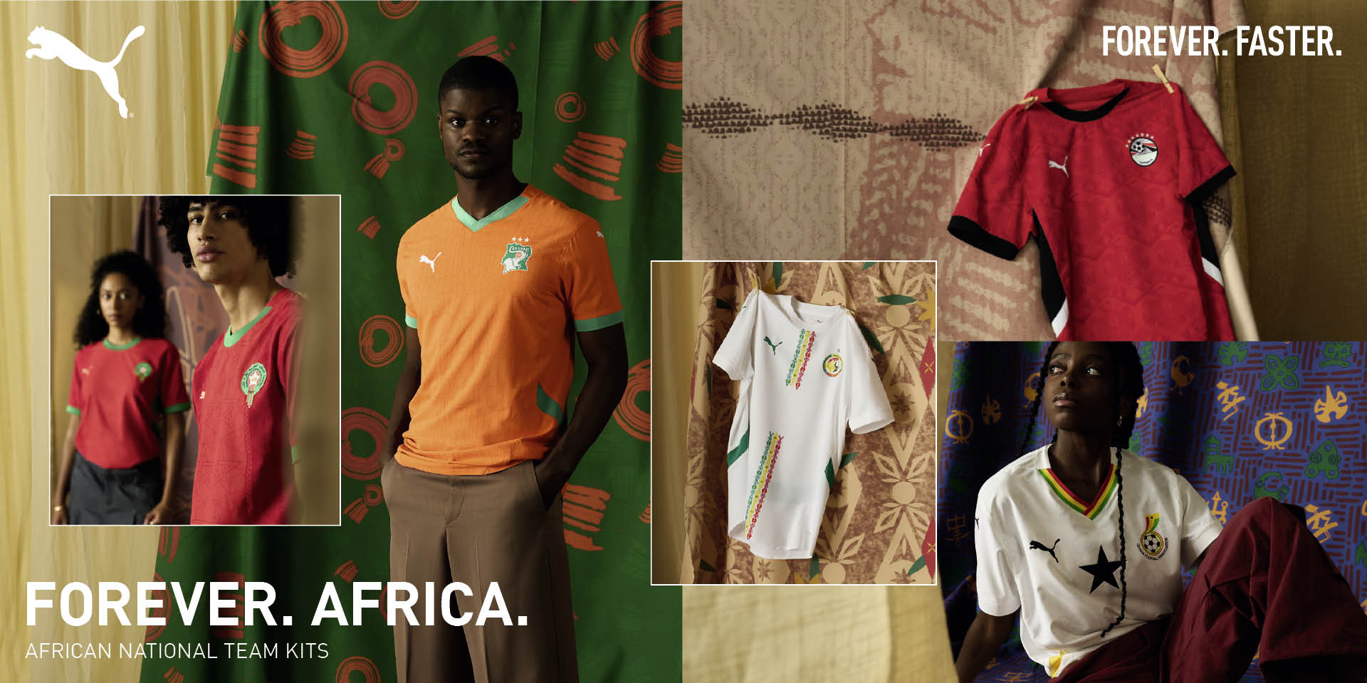 プーマ アフリカ 各国代表ユニフォーム